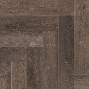 Кварцвиниловая плитка (Елочка) Alpine Floor PARQUET LIGHT Дуб Фафнир ЕСО 13-16